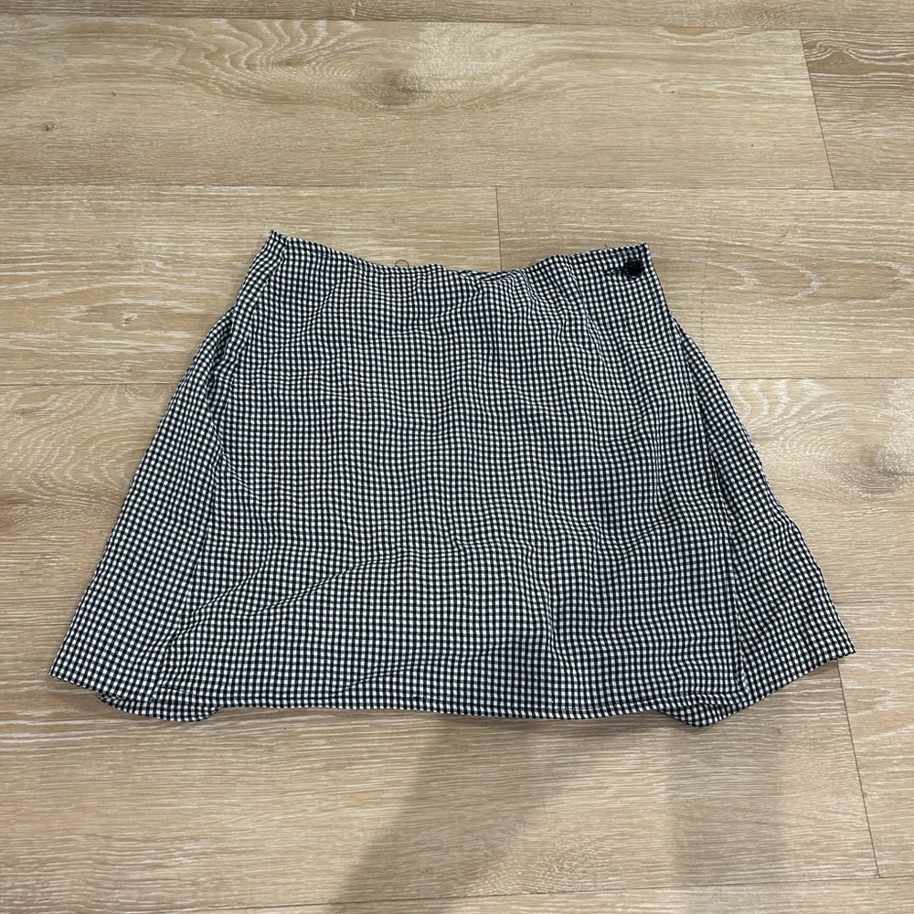 Vintage Gingham Skort